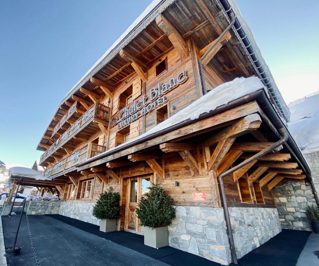 Le Chalet Blanc เมอแฌฟ ภายนอก รูปภาพ