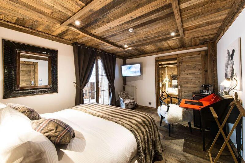 Le Chalet Blanc เมอแฌฟ ภายนอก รูปภาพ