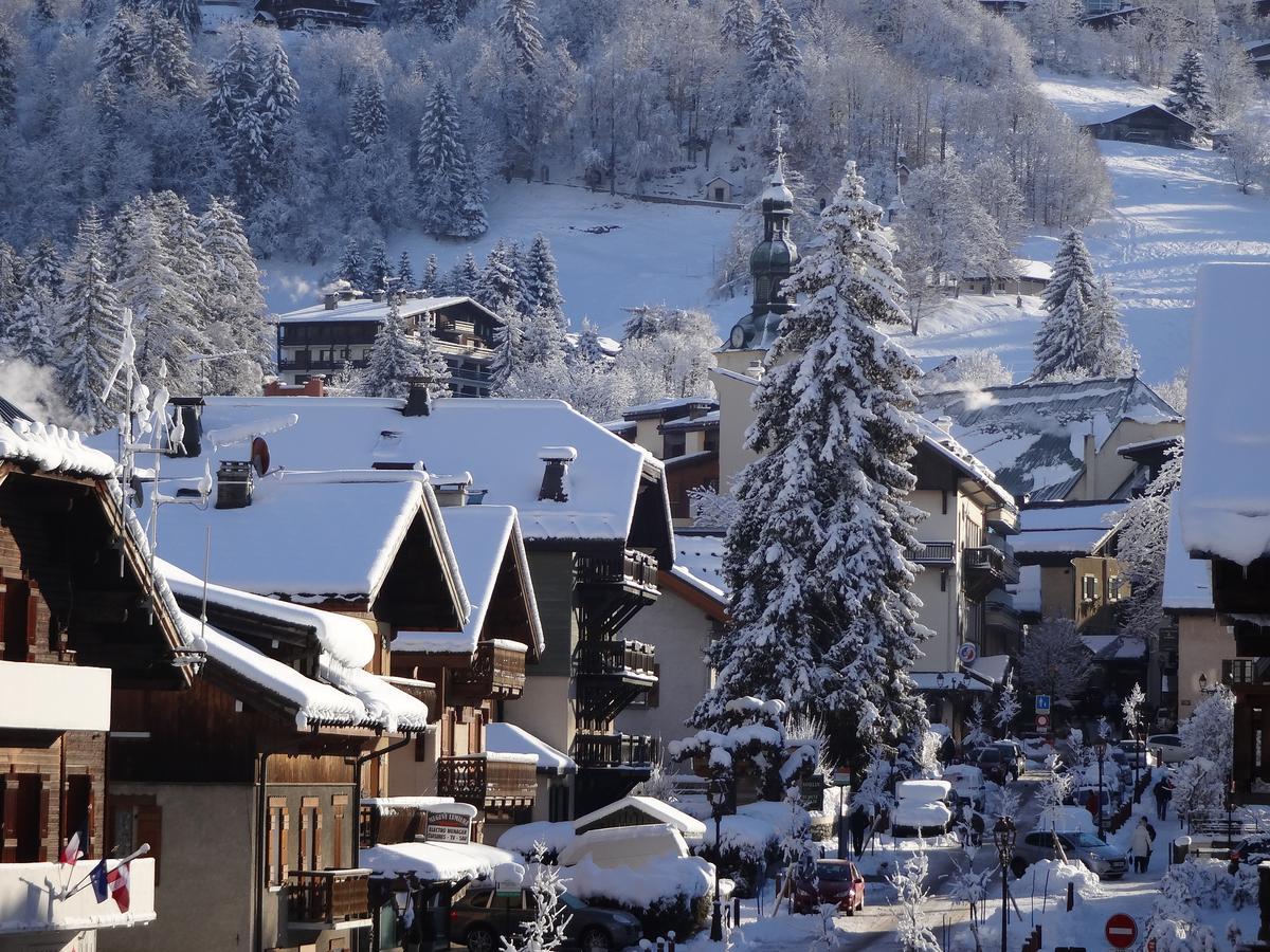 Le Chalet Blanc เมอแฌฟ ภายนอก รูปภาพ